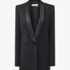 Veste de smoking en laine grain de poudre Veste de smoking en laine grain de poudre