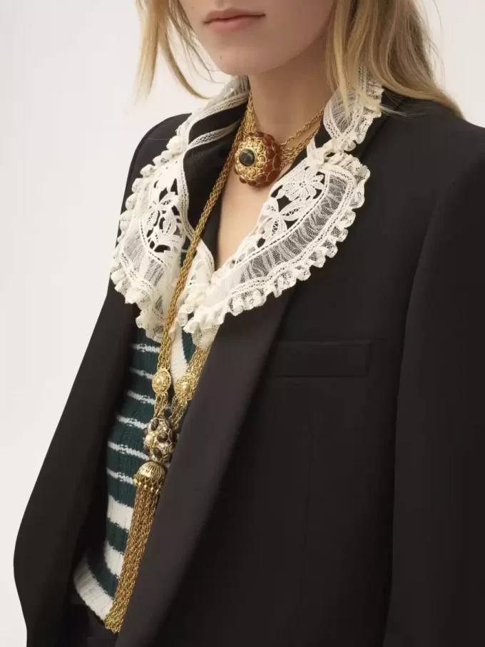 Veste de smoking en laine grain de poudre Veste de smoking en laine grain de poudre
