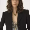 Veste Spencer courte en crêpe de laine Veste Spencer courte en crêpe de laine