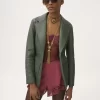 Veste sur mesure en cuir Veste sur mesure en cuir