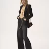 Veste tailleur croisée en bouclette de laine Veste tailleur croisée en bouclette de laine