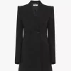 Veste tailleur en laine grain de poudre Veste tailleur en laine grain de poudre
