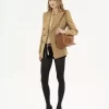 Veste tailleur en laine grain de poudre Veste tailleur en laine grain de poudre