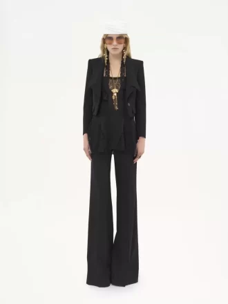 Veste tailleur Heritage en gabardine de laine