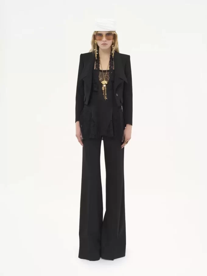 Veste tailleur Heritage en gabardine de laine Veste tailleur Heritage en gabardine de laine
