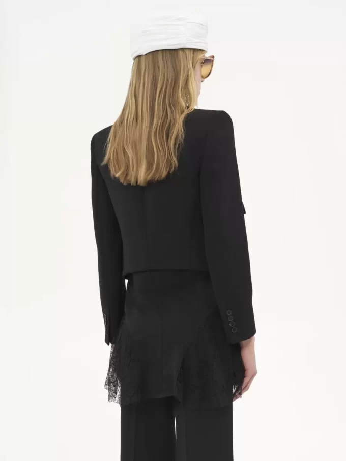 Veste tailleur Heritage en gabardine de laine Veste tailleur Heritage en gabardine de laine